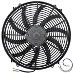 16-17 Inch Electric Auto Radiator Cooling Fan Huge 180W Motors Air Pusher Puller New. Price: $99.95.
