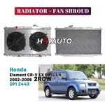 For Honda Element Cr-v Ex-l Lx 02-06 Mt Aluminum Radiator+fan Shroud New. Price: $235.00.