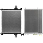 Aluminum Radiator & Ac Condenser Cooling Kit For 2006 07 08-2010 Jeep Commander New. Price: $159.88.