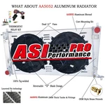 1999-2004 Ford F150 F250 F350 Expedition 4.2-5.4 Row Radiator+shroud Fan New. Price: $309.00.