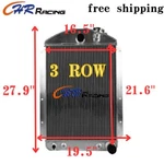 Row Aluminum Radiator For 1937 Chevrolet Master Car V8 Conversion Chevy Config New. Price: $190.00.