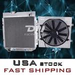 3 Rows Alum RADIATOR+SHROUD+14"FAN 1960-66 Ford Falcon Mustang Mercury Comet New. Price: $165.00.