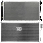 Ac Condenser Cooling Kit & Aluminum Radiator 2004 2005 2006 Ford Expedition New. Price: $129.48.
