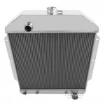 1949-53 Ford Car All Aluminum Champion Cooling Radiator, 2 Row, Chevy V8 New. Price: $275.00.
