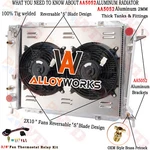 3ROW Radiator Shroud Fan 94-97 Ford Thunderbird 3.8L/LINCOLN Mark Viii 93-98 New. Price: $259.00.