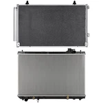 Radiator & Ac Condenser Cooling Kit For 2001 2002-2007 Toyota Highlander 3.3L New. Price: $126.73.