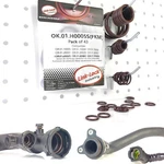43PCS Fkm Engine Coolant Pipe O-ring Kit 11427558936 11427563453 For Bmw N54 E90 New. Price: $24.95.