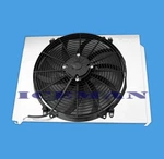 Kks 3ROW Radiator Shroud & 16" 2500CFM Fan For 1949 50-1954 Chevy Cars V8 Engine New. Price: $149.00.