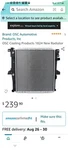 Radiator Osc 1824 New. Price: $159.00.