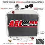 Row Aluminum Radiator 1966-1979 Ford F100 F150 F250 F350 Chevy V8 7.5L New. Price: $184.95.