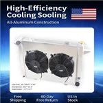 3-ROWS Aluminum Radiator+shroud+fan For 1991 1992 1993 Dodge Ram 5.9L Cummins New. Price: $247.50.