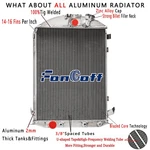 Upgraded 4 Core Radiator 1930 1931 Ford Model Base V8 Conversion 3.3L New. Price: $209.00.