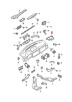 Genuine Vw Beetle Cabriolet Bettle Novo Fusca 5C2 Cover 5C1815159C New. Price: $20.00.