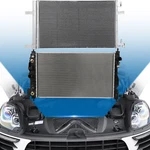 For 2014-2019 Chevrolet Impala 3.6L Aluminum Radiator & Ac Condenser Cooling Kit New. Price: $115.78.