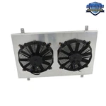 Fit 85-97 Ford F150 F250 F350 5.0 5.8 7.5L Aluminum Radiator SHROUD&2-12"FAN New. Price: $65.14.