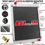 Fits 2004-2009 2008 2007 Dodge Durango Chrysler Aspen Aluminum 3 Rows Radiator New. Price: $229.00.