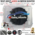 For 1995-2004 Toyota Tacoma Dlx 2.4L 2.7L L4 3.4L V6 Radiator 3-ROW+SHROUD Fan New. Price: $279.00.