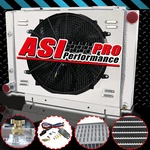 Asi 4 Row Aluminum Radiator+fan Shroud 1960 1963 1962 Ford Galaxie 500XL New. Price: $359.00.