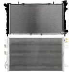 Radiator & Condenser Cooling Kit For 05-07 Dodge Grand Caravan Chrysler Voyager New. Price: $143.99.
