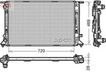 Denso DRM02022 Radiator, Engine Cooling For Audi New. Price: $200.92.