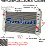 Core Aluminum Radiator For 1988-1994 1992 Chevy S10 Blazer Gmc S15 Jimmy 4.3L New. Price: $129.00.