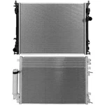 Radiator & Condenser Cooling Kit For 05-09 Chrysler 300 08 Dodge Challenger New. Price: $129.78.