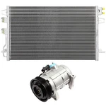 Ac Condenser & Compressor Cooling Kit For 05-07 Chrysler Town Country New. Price: $216.69.