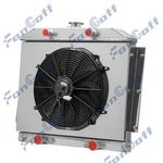 3ROWS Radiator Shroud&fan Fit 1949-1951 Mercury Car Flathead Configuration Us New. Price: $246.05.