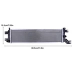 68510722AA Radiator For Chrysler Pacifica 2021-2024 Voyager 2021-24 V6 3.6L New. Price: $99.05.