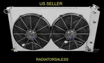 Champion Row Aluminum Radiator Shroud 14" Fan 68 69 70 71 72 73 Chevy Chevelle New. Price: $609.00.