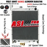Row Aluminum Radiator Fit 05-10 Hino 238 258 268 338 16400E0070 16400E0230 Asi New. Price: $299.00.