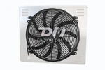 Aluminum Radiator Shroud+fan Fit 1967-1969 68 Chevy Camaro/pontiac Firebird 21"W New. Price: $115.00.