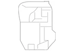 Genuine Nissan Radiator Support Baffle 62823-9KA0A New. Price: $88.40.