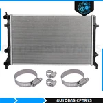 For 2011-2014 Volkswagen Jetta 2.5L Aluminum Radiator With Oil Hose Clamps Kit New. Price: $49.98.