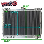 Cooling Radiator For 1985 1986 1987 1988 Nissan Maxima Gxe Se Gl 3.0L V6 CU861 New. Price: $163.55.
