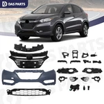 Full Front Bumper Cover Grille Radiator Panel Set For 2016-2018 Honda Hr-v Hrv New. Price: $229.95.