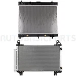For 2007-2015 Toyota Yaris Aluminum Radiator & Ac Condenser Cooling Kit New. Price: $98.95.
