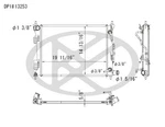 Koyo Radiator For Rio, Accent, RIO5 A13253 New. Price: $137.41.