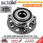 Front Wheel Hub & Bearing 51730-AR500 For 2022-24 Hyundai Genesis GV70 2.5L 3.5L New. Price: $179.00.