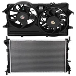 Engine Electric Cooling Fan And Radiator Assembly Kit 2003-2004 Ford Focus New. Price: $136.35.