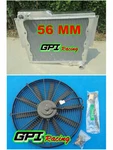 For Gpi Rover Mgb Gt V8 1973-1976 74 75 Aluminum Radiator +fan New. Price: $273.00.