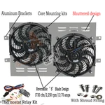 Aluminum Radiator Shroud Fan For Chevy Camino/impala/chevelle 1963-1968 1967 New. Price: $109.00.
