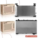 A-premium Radiator & Ac Condenser Cooling Kit For Lexus IS200T 2016 2017 2.0L New. Price: $215.39.