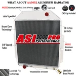Asi Fit 1942-52 Ford F1 F2 F3 F4 Pickup Truck V8 Engine Row Aluminum Radiator New. Price: $169.00.