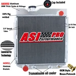 Asi 4ROW Aluminum Radiator 1965 66 Ford Mustang 1960-65 Falcon Mercury Comet New. Price: $179.00.