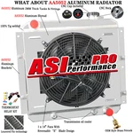 Asi 3ROW Radiator+shroud Fan+relay For 1958-84 Toyota Land Cruiser FJ40 FJ45 L6 New. Price: $259.00.