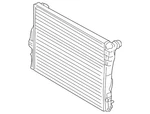 Genuine Bmw Radiator 17-11-9-071-519 New. Price: $387.15.