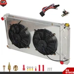 3ROW Radiator+shroud Fan+relay Fit For 73-91 Chevy Gmc Blazer C/K10 20 30 Pickup New. Price: $148.11.