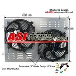 Aluminum Radiator Shroud+fan 1967-1970 Ford Mustang Torino Ltd 1969 1968 New. Price: $99.00.