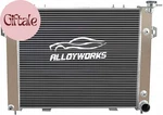 Alloyworks Row Aluminum Radiator For 1993-1997 Jep Cherokee/grand New. Price: $316.14.